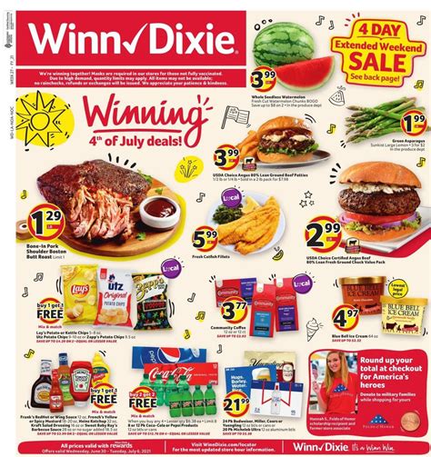 winn dixie weekly ad